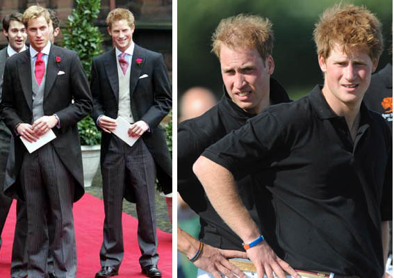 prince william and harry age. (aka Prince Edward and his